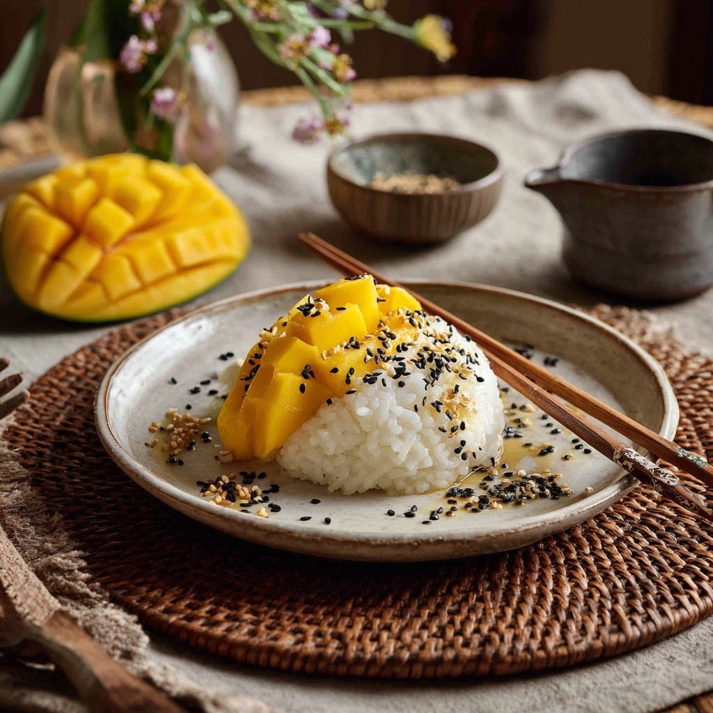 Thai Mango Sticky Rice Recipe - Recipe Image