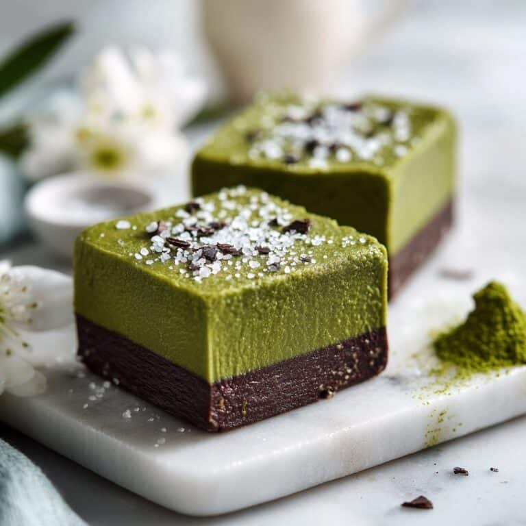 Creamy Matcha Dessert Bars Recipe