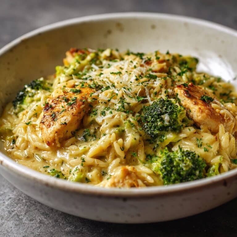 Creamy Spinach Orzo Recipe