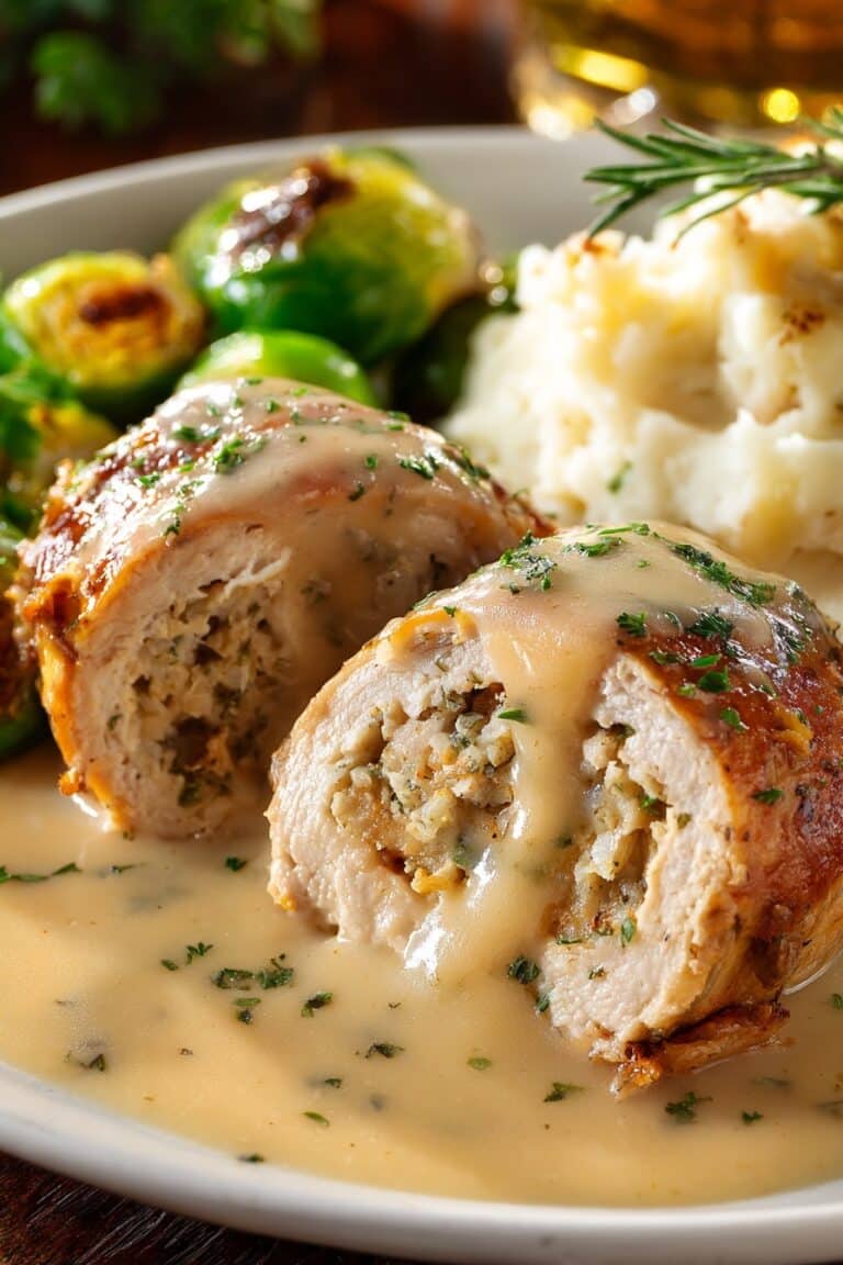 Apple and Brie Stuffed Chicken Breast Recipe