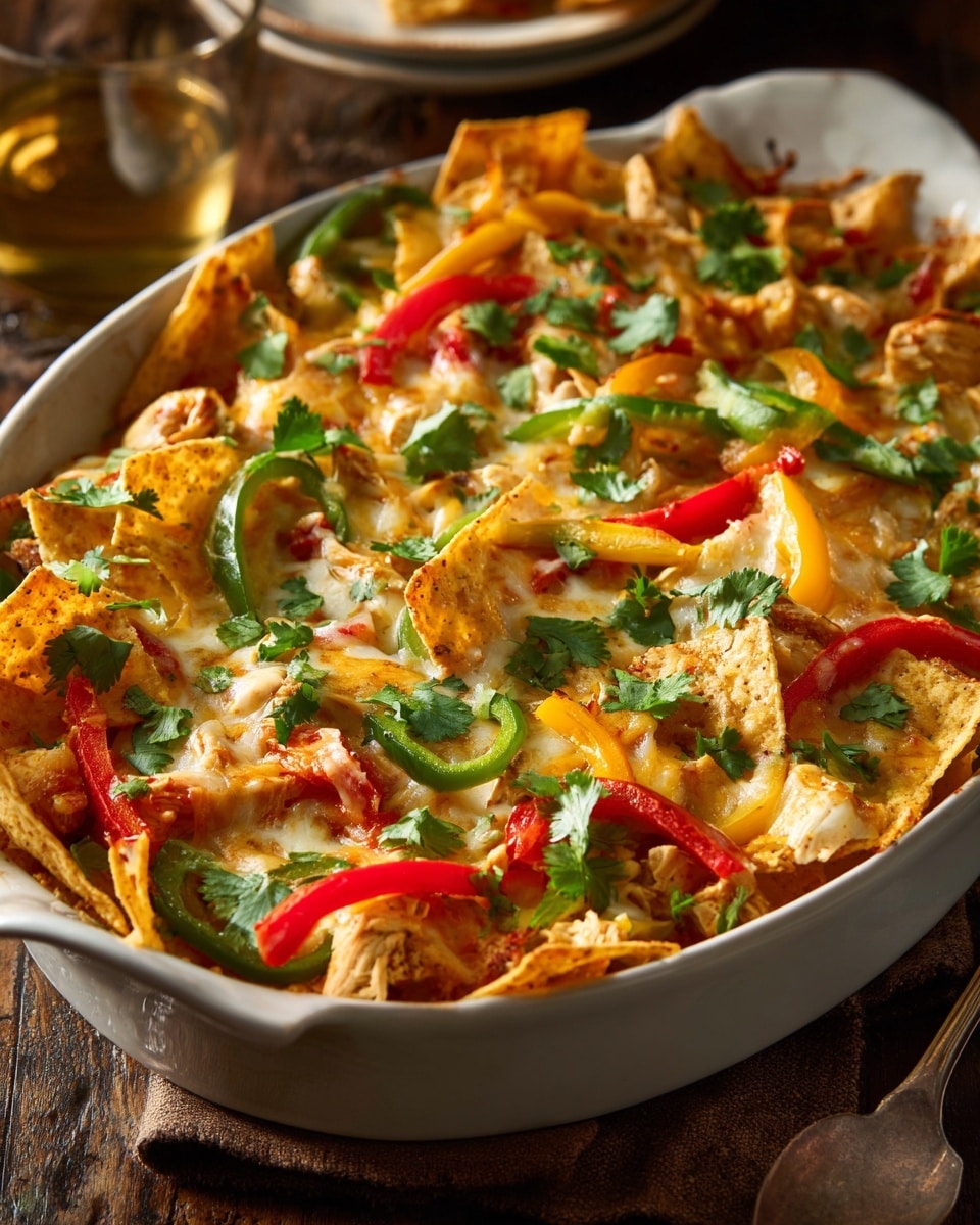 Creamy Salsa Chilaquiles with Eggs Recipe - Recipe Image