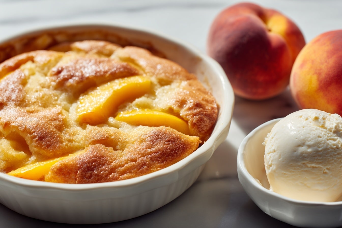 Peach Butter Swim Biscuits Recipe - Recipe Image