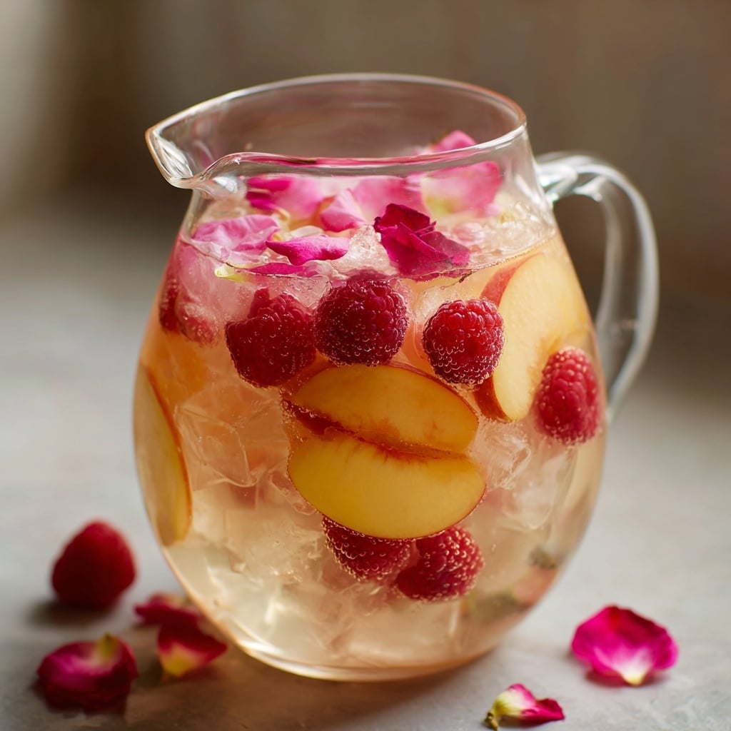 Peach Moscato Sangria Recipe - Recipe Image
