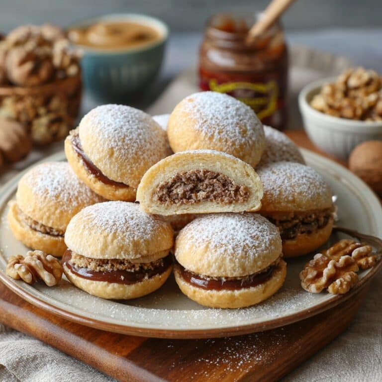 Italian Nut Roll Cookies Recipe