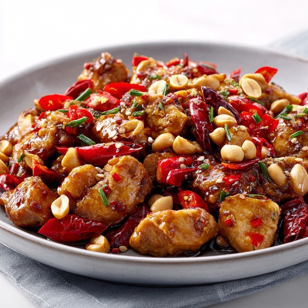 Creamy Slow Cooker Peanut Chicken Recipe - Recipe Image