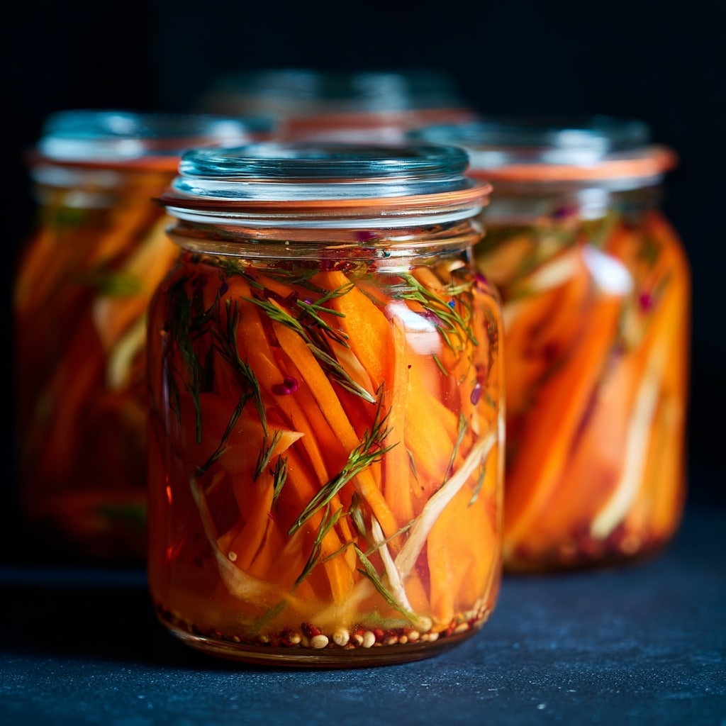 Easy Pickled Carrots Recipe - Recipe Image