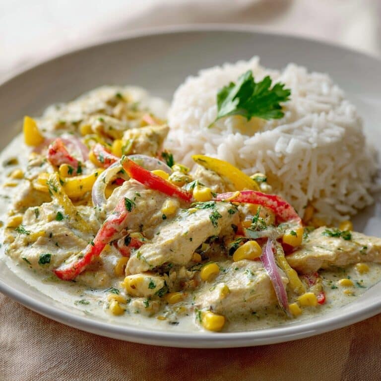 Basil Chicken with Coconut Sauce Recipe