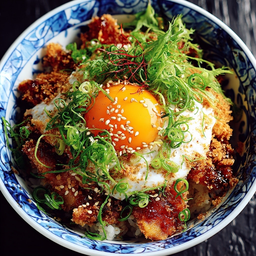Japanese Katsu Bowl Recipe - Recipe Image
