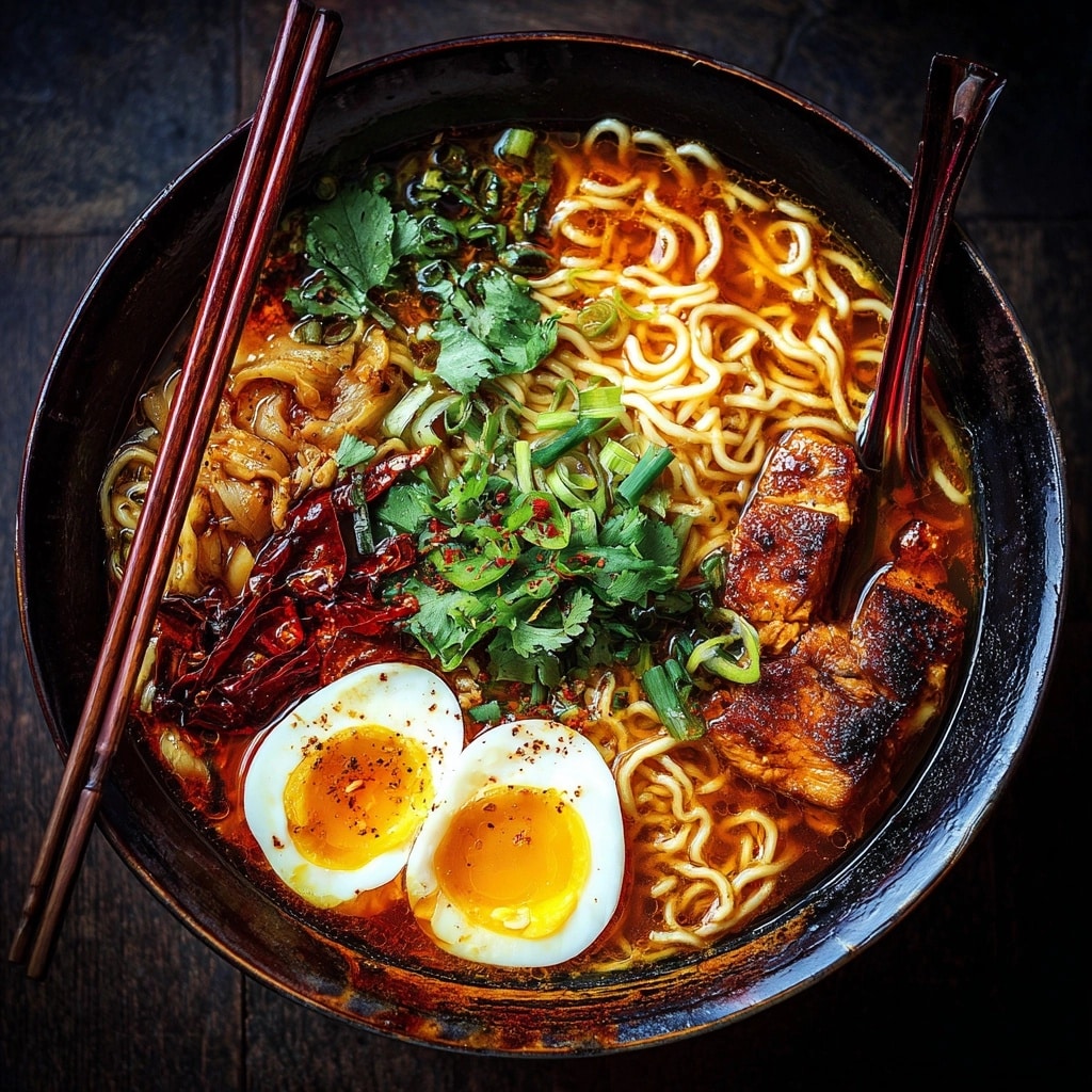 Buffalo Cauliflower Ramen Recipe - Recipe Image