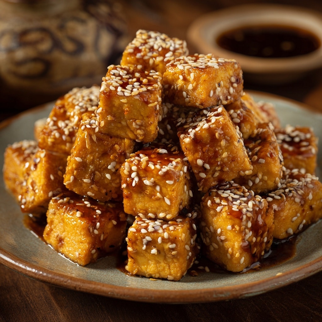 Crispy Baked Tofu Recipe - Recipe Image