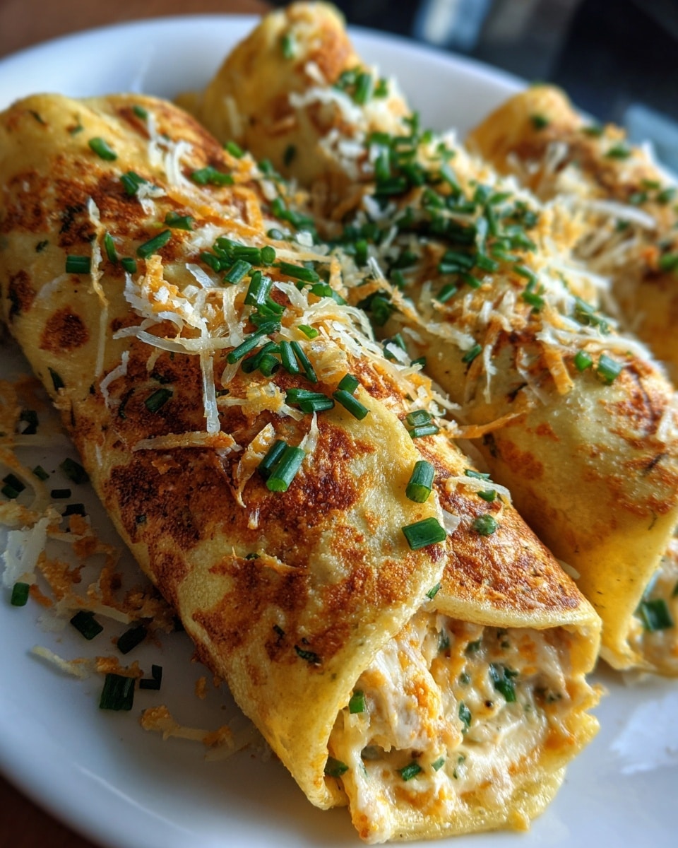 Creamy White Chicken Enchiladas Recipe - Recipe Image
