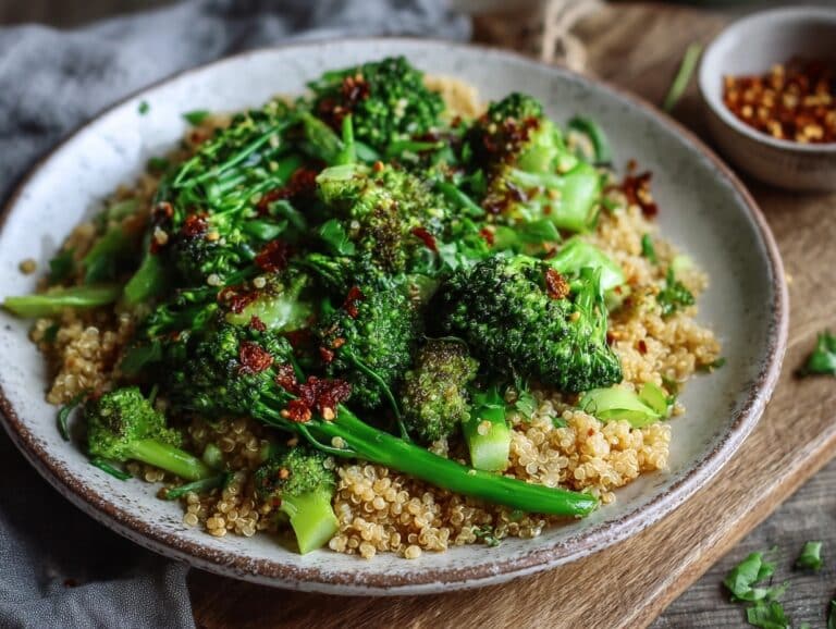 Quinoa Squash Broccoli Salad Recipe
