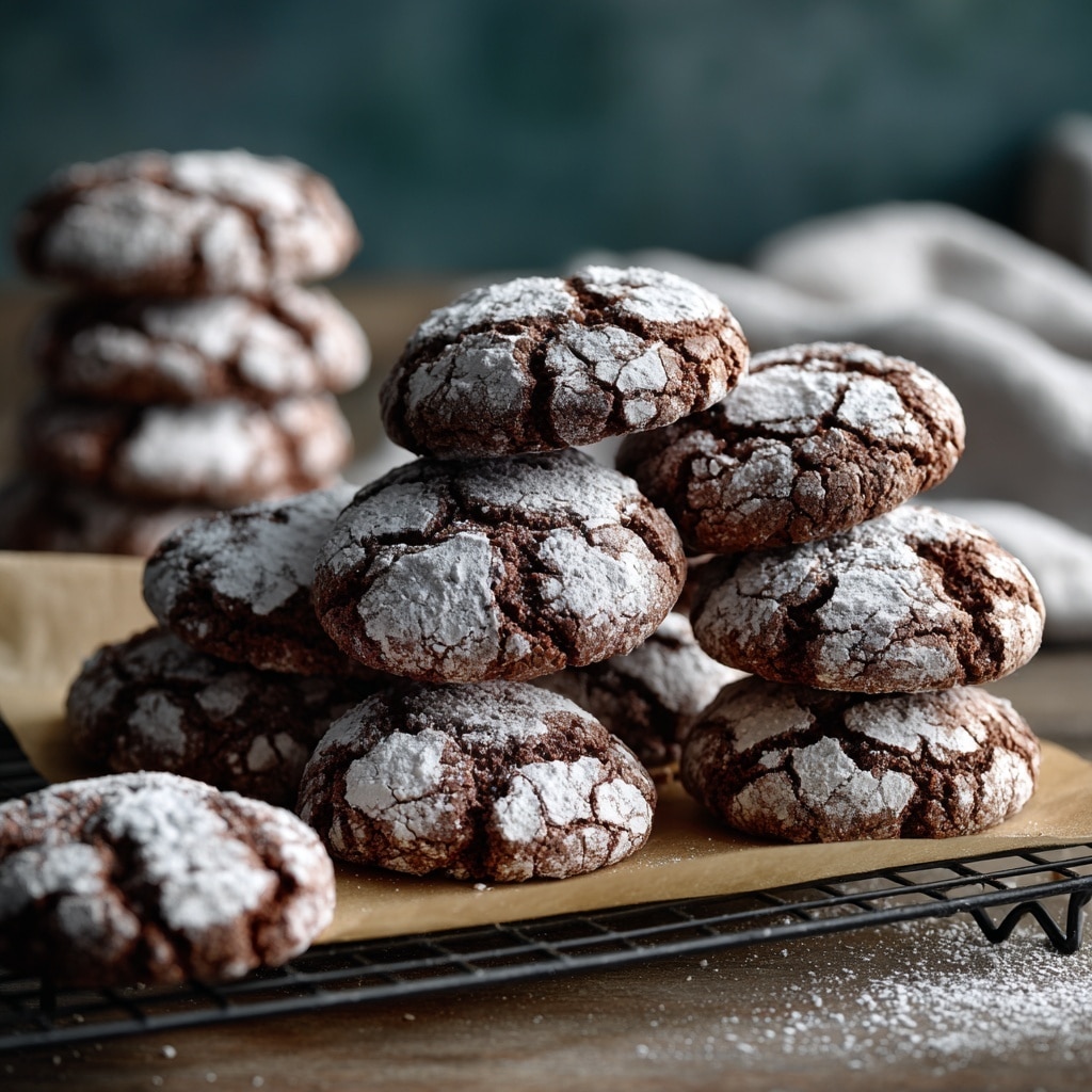 Chocolate Crinkle Cookies Recipe - Recipe Image