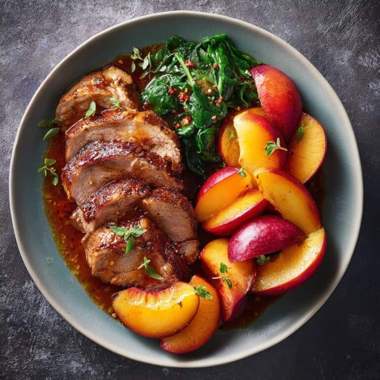 Saucy Grilled Peach Chicken Recipe