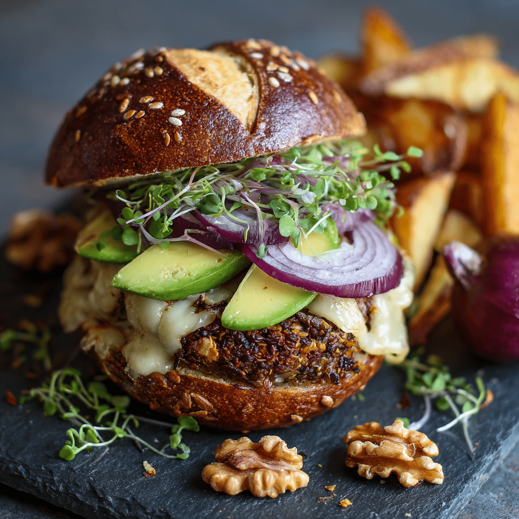 Vegan Beetroot & Quinoa Burgers Recipe - Recipe Image