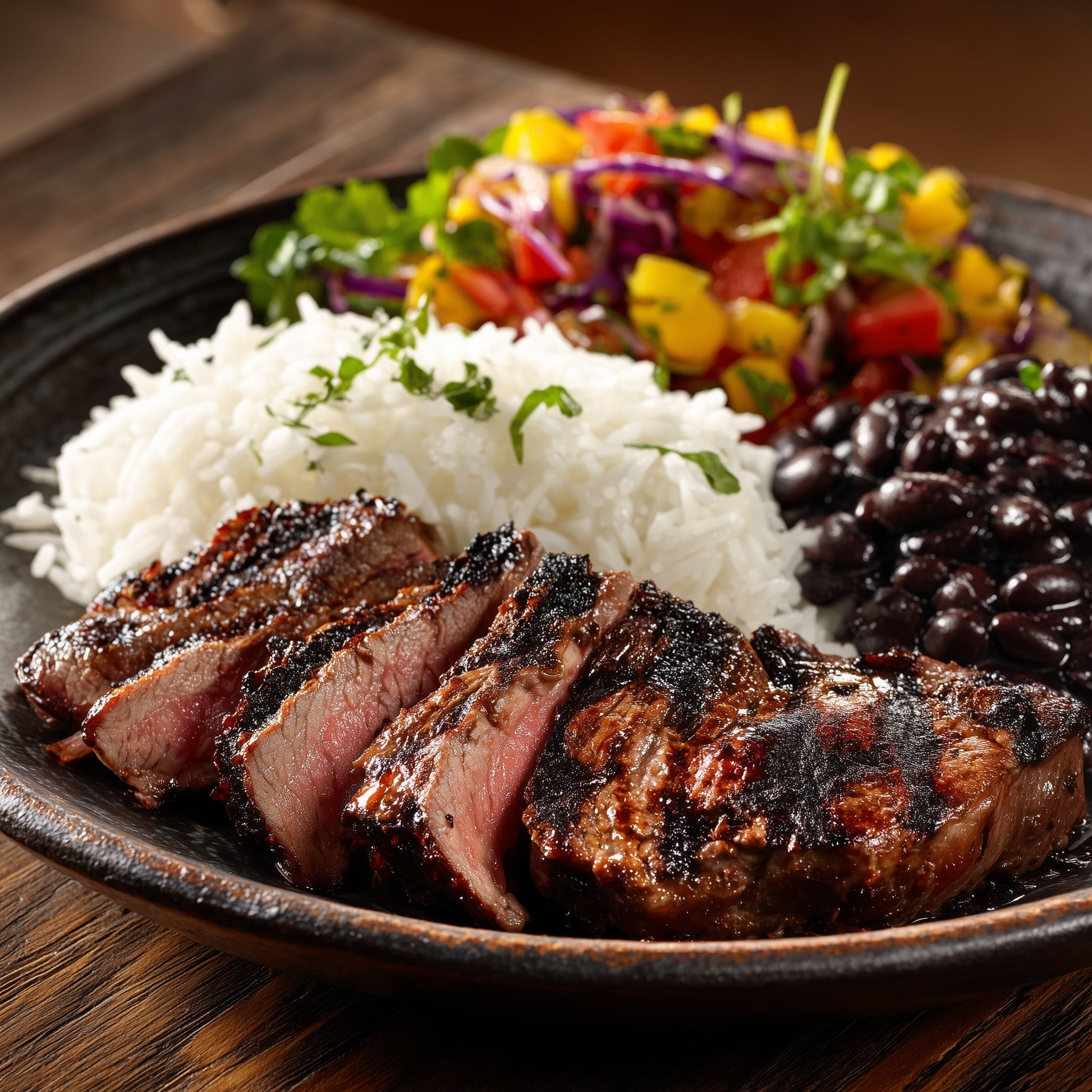 Easy Dinner Steak Queso Rice Recipe - Recipe Image