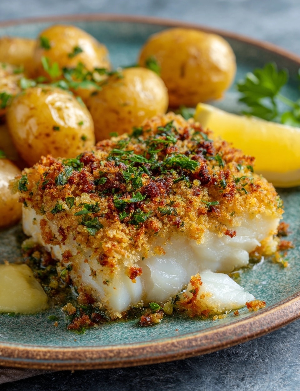Lemon and Thyme Baked Cod Recipe - Recipe Image