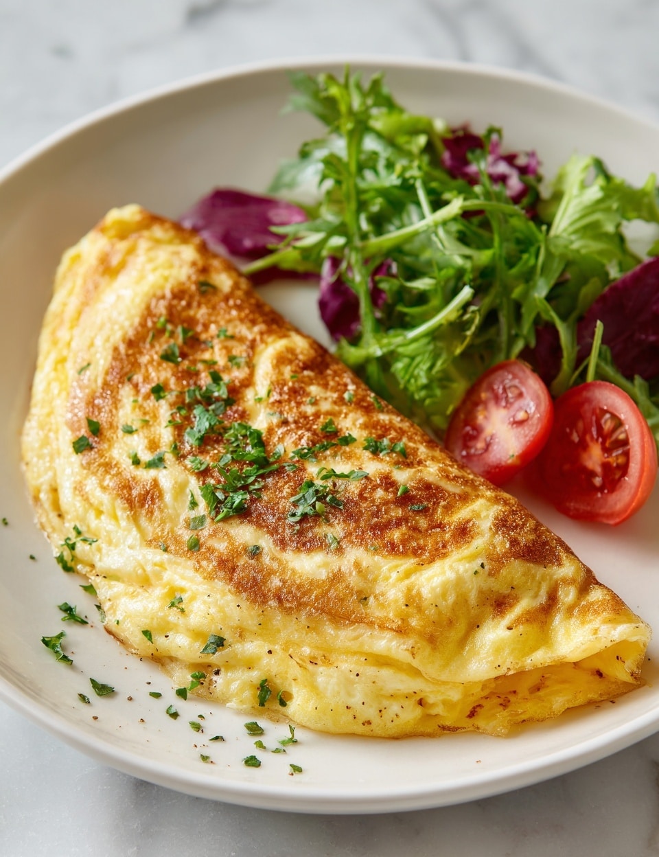 The Bear Boursin Omelet With Sour Cream & Onion Potato Chips Recipe - Recipe Image