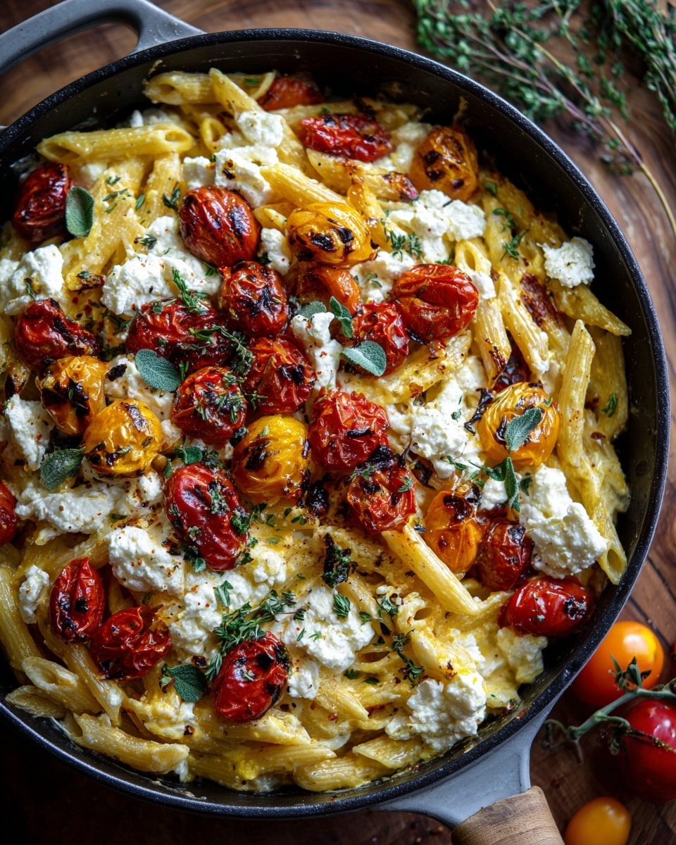 Baked Feta Pasta Recipe - Recipe Image