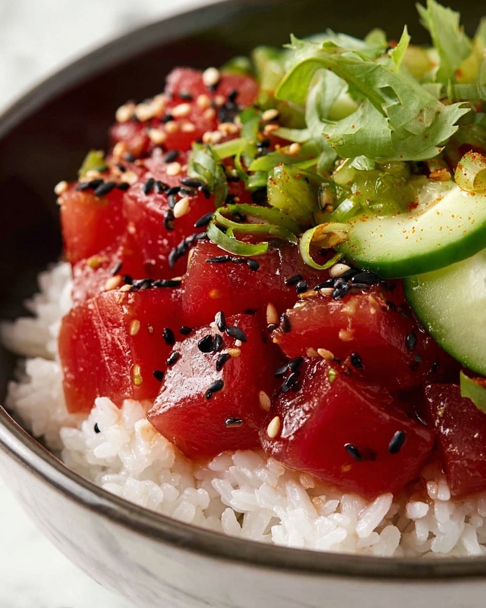 Tuna Poke Bowl Recipe - Recipe Image