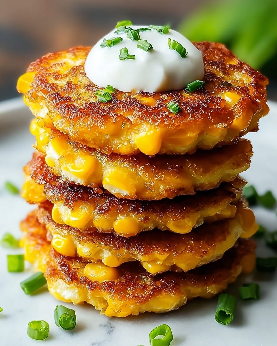 Crispy Cheesy Corn Fritters: The Ultimate Recipe for a Delicious Snack Recipe - Recipe Image