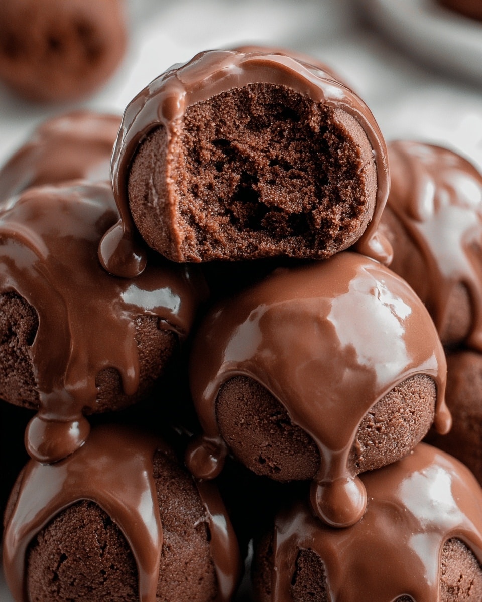 No-Bake Cottage Cheese Brownie Batter Protein Bites Recipe - Recipe Image