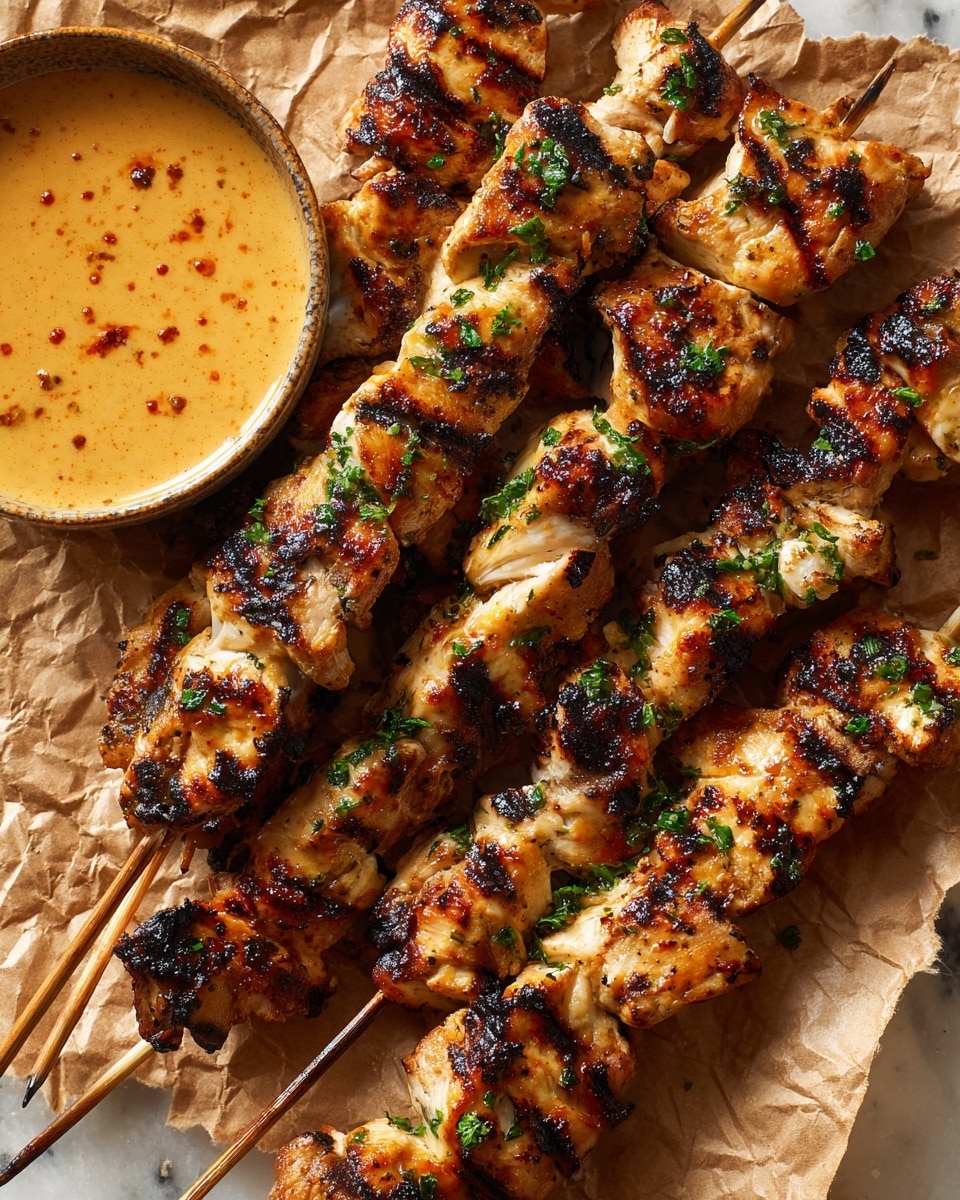 Bang Bang Chicken Skewers Recipe - Recipe Image