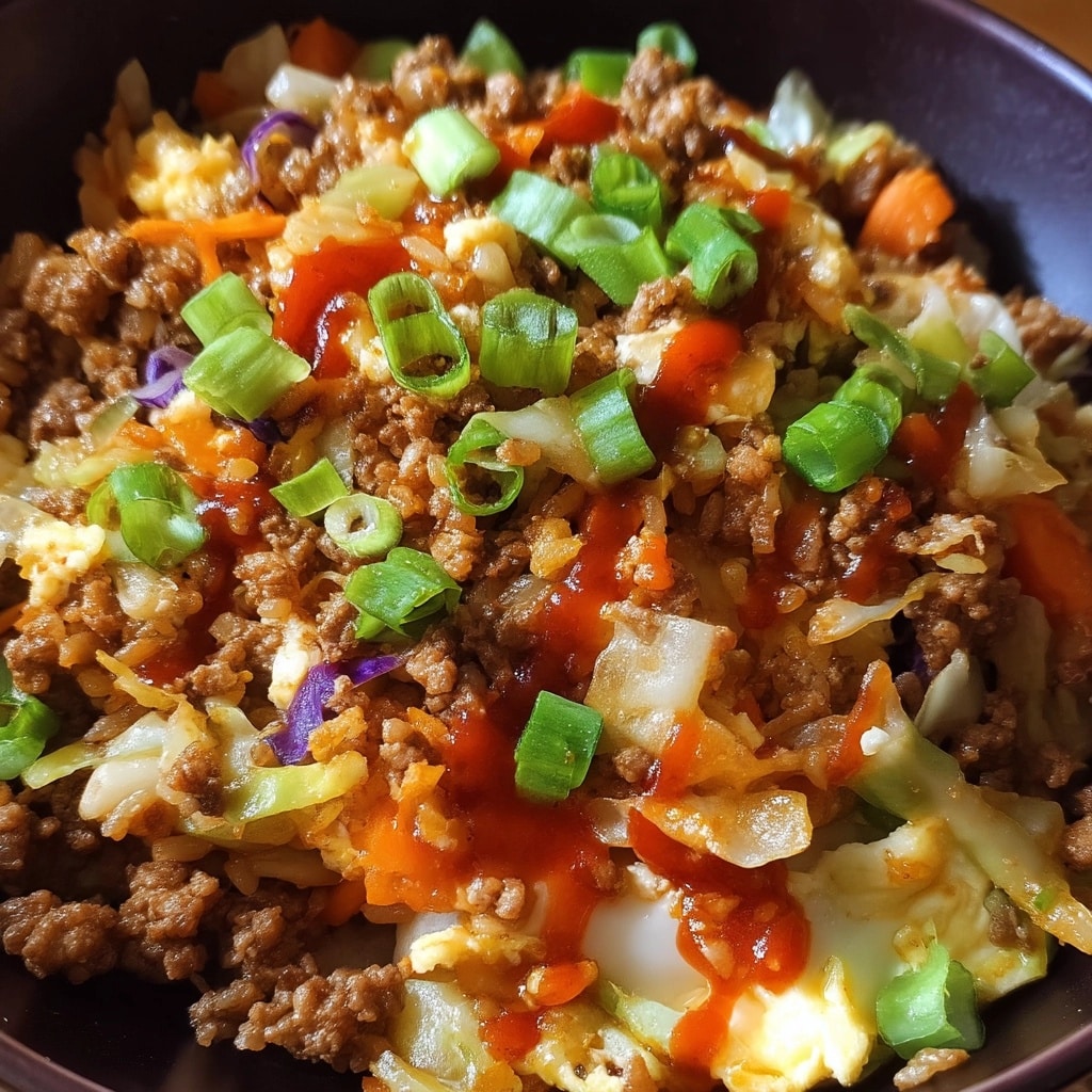 Easy Low Carb Burrito Bowl – 25-Minute Protein-Packed Breakfast or Lunch Recipe - Recipe Image