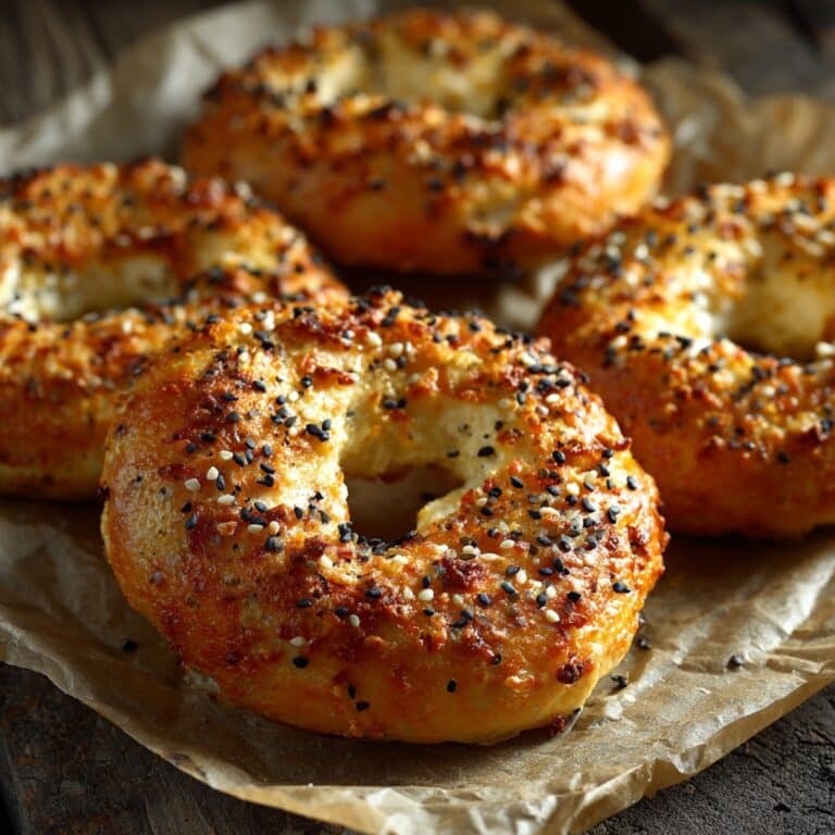 3-Ingredient Cottage Cheese Bagels Recipe