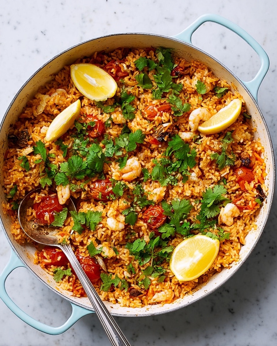 Clams and Chorizo Rice Recipe - Recipe Image