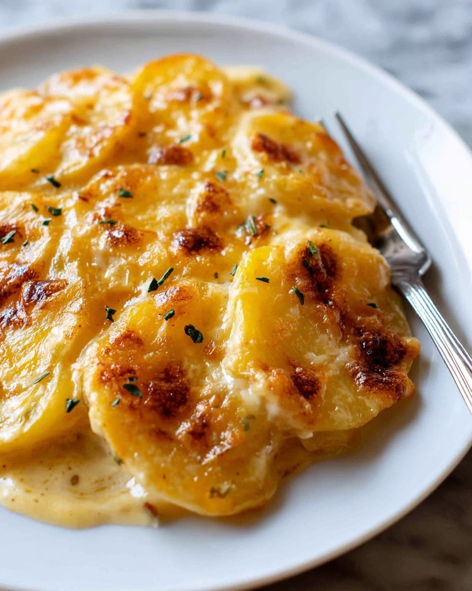 Cheesy Scalloped Potatoes Recipe - Recipe Image