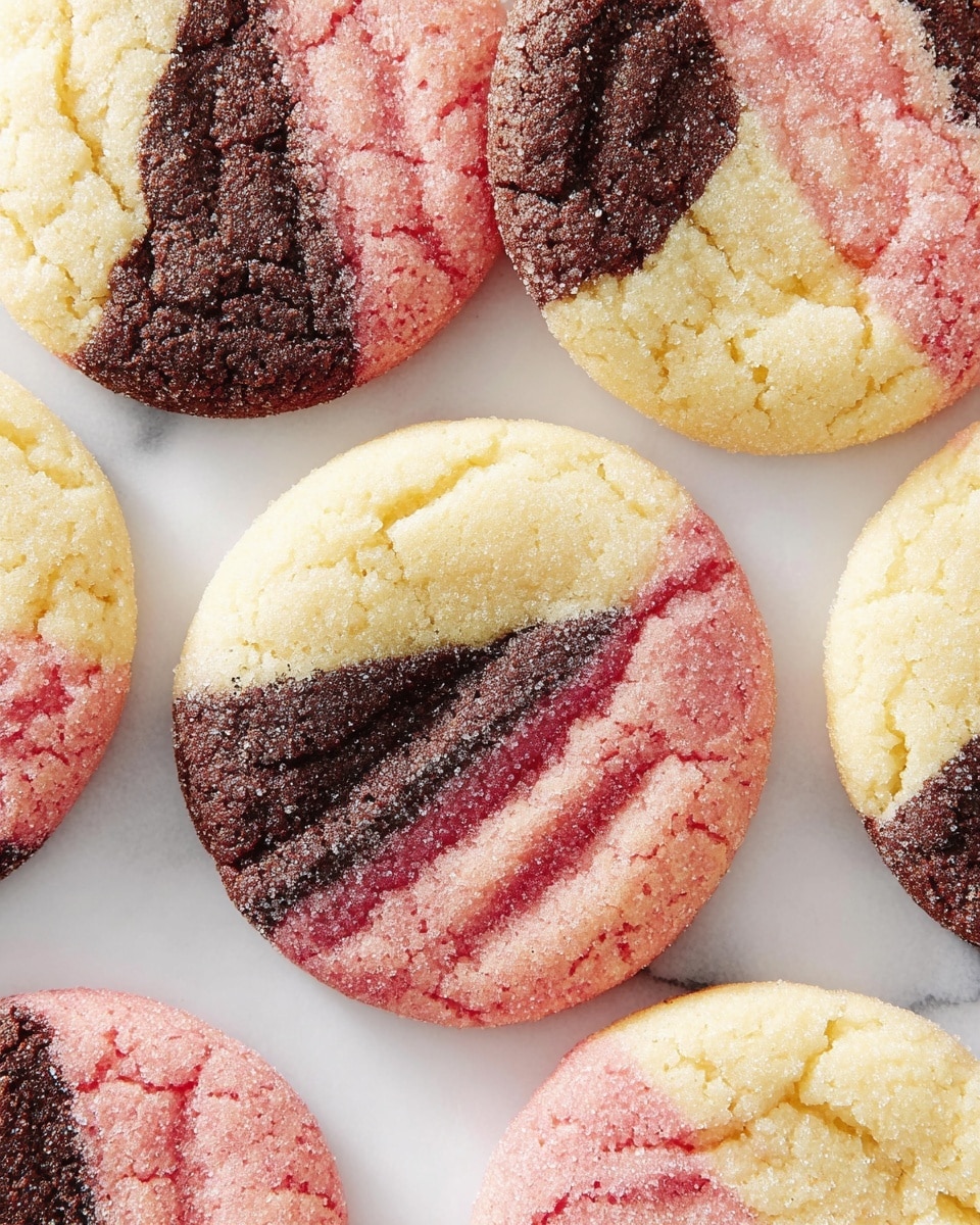 Neapolitan Cookies Recipe - Recipe Image