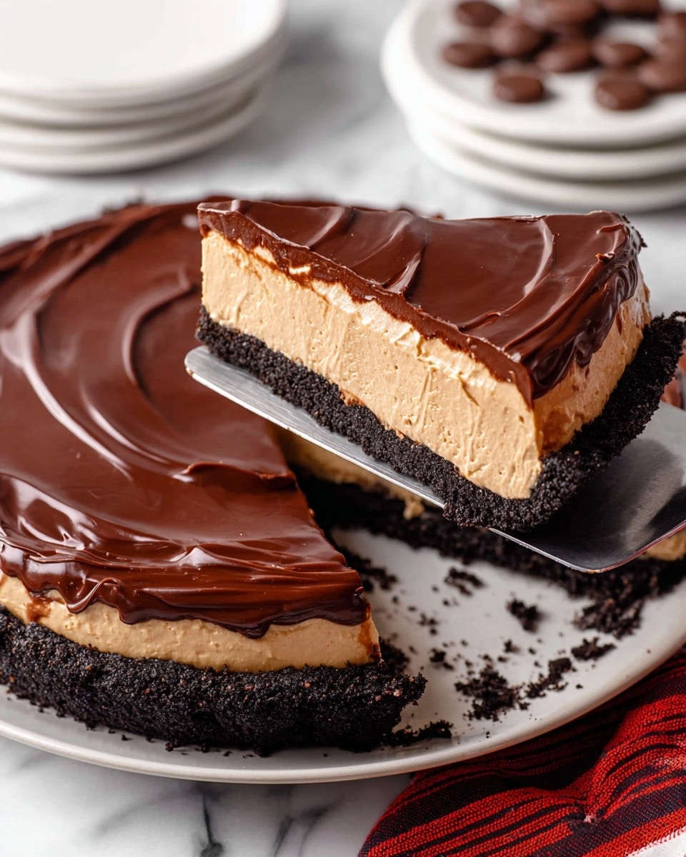 Mocha Cheesecake (No-Bake) Recipe - Recipe Image