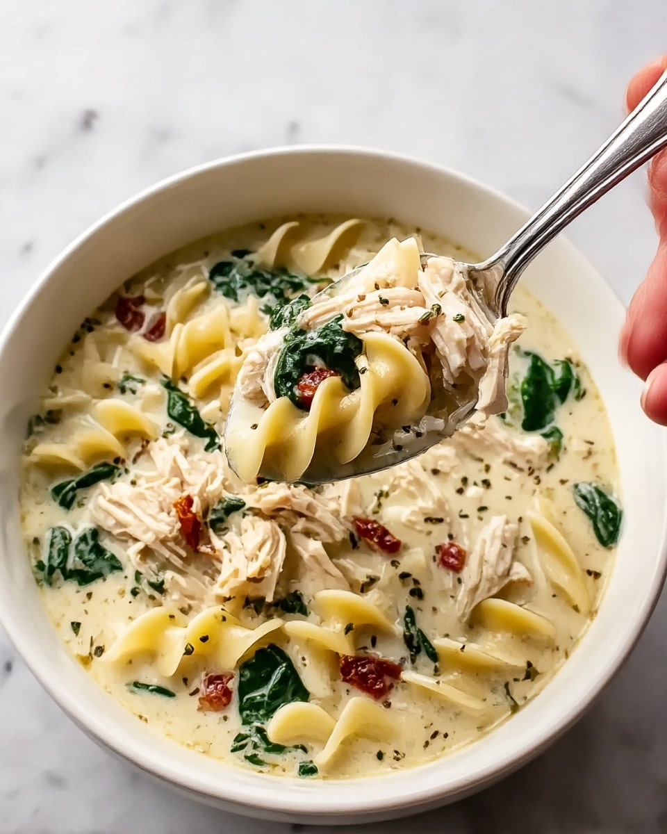 Quick White Lasagna Soup Recipe - Recipe Image