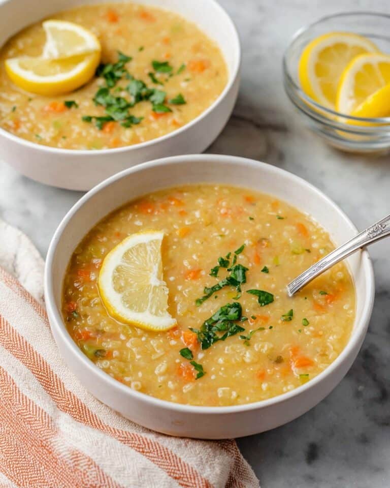 Lebanese Crushed Lentil Soup Recipe