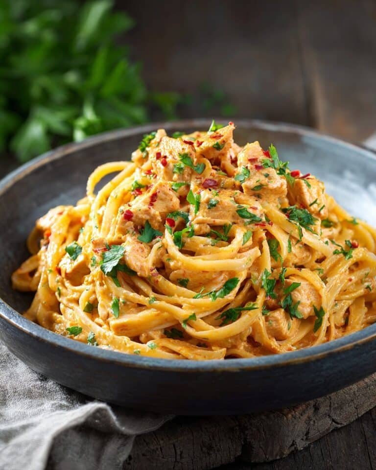 Creamy Cowboy Butter Chicken Pasta Recipe