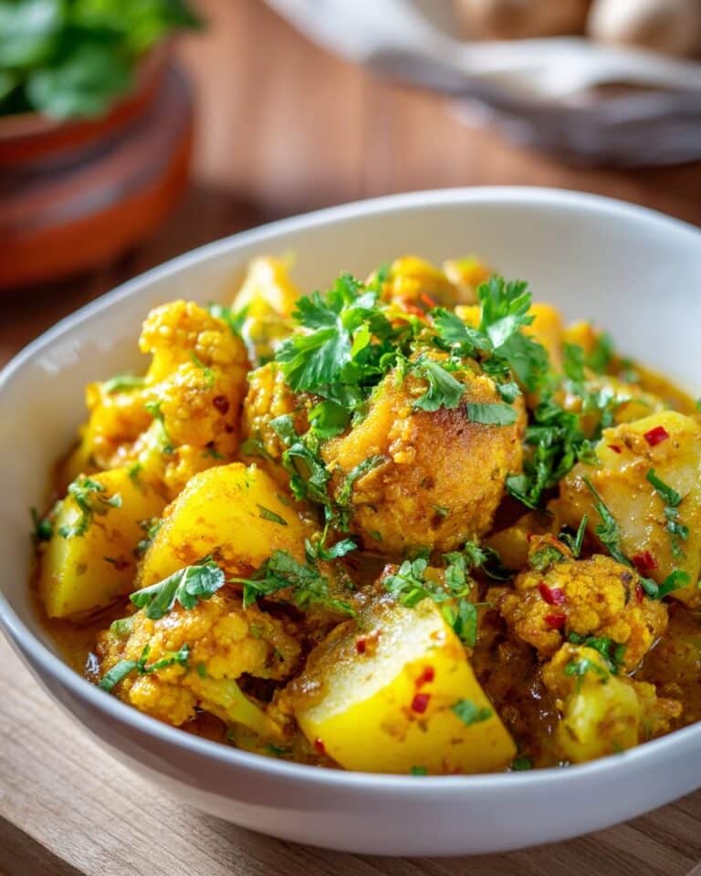 Golden New Potato & Pea Curry Recipe