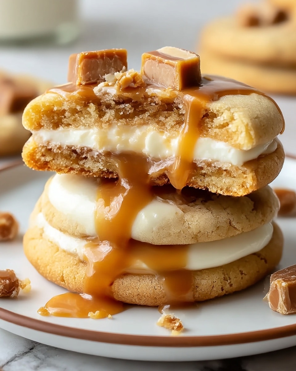 Caramel Cheesecake Cookies Recipe - Recipe Image