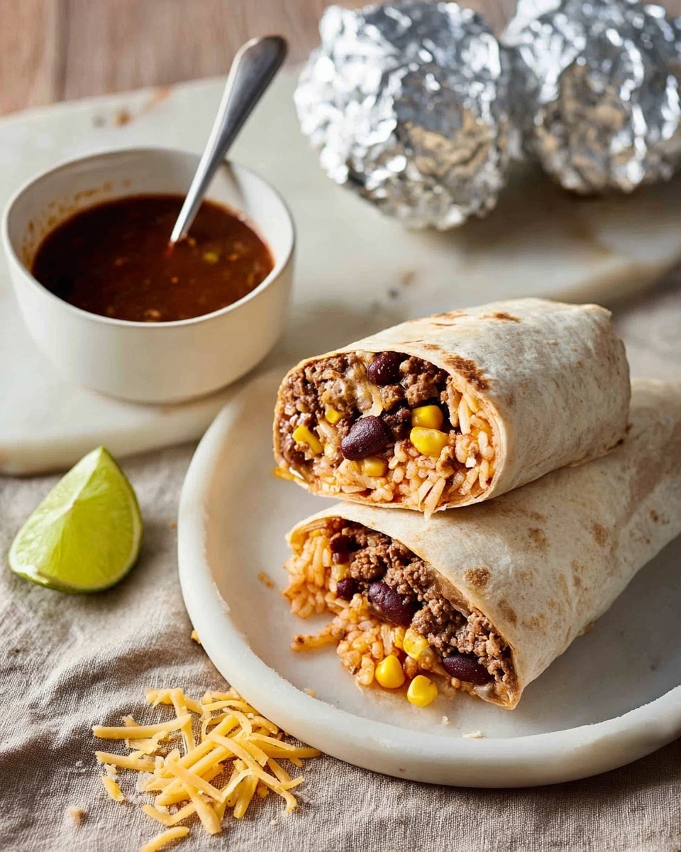 Shredded Beef Burritos Recipe - Recipe Image
