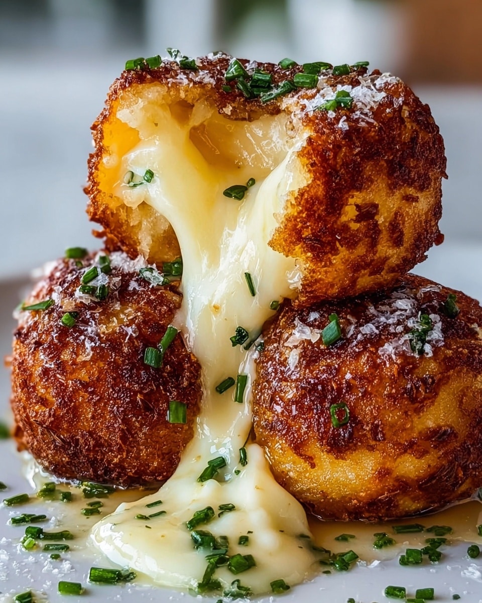 Mashed Potato Cheese Puffs: Crispy Fried Comfort Food Recipe - Recipe Image