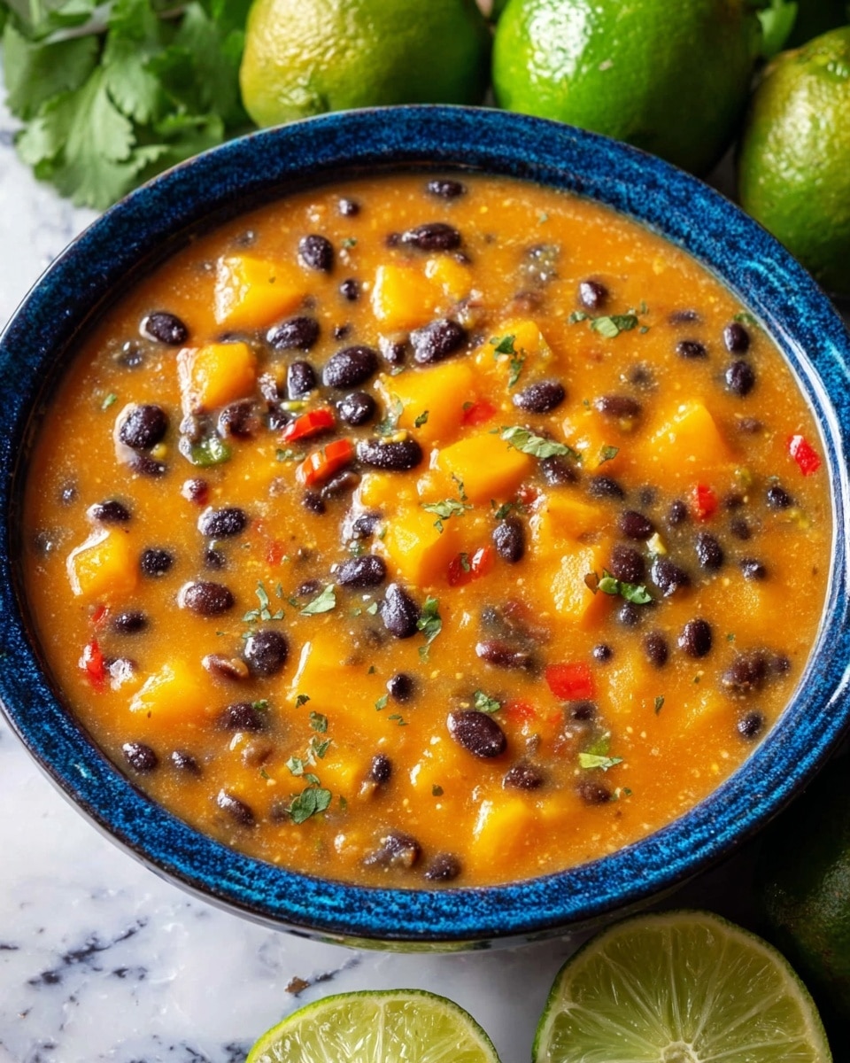 Pumpkin Black Bean Soup: A Delicious & Healthy Recipe - Recipe Image