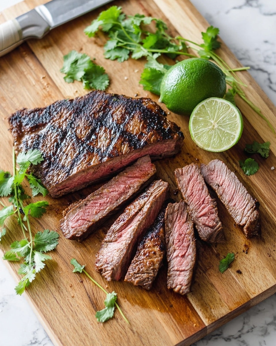 Cilantro Lime Carne Asada Recipe - Recipe Image