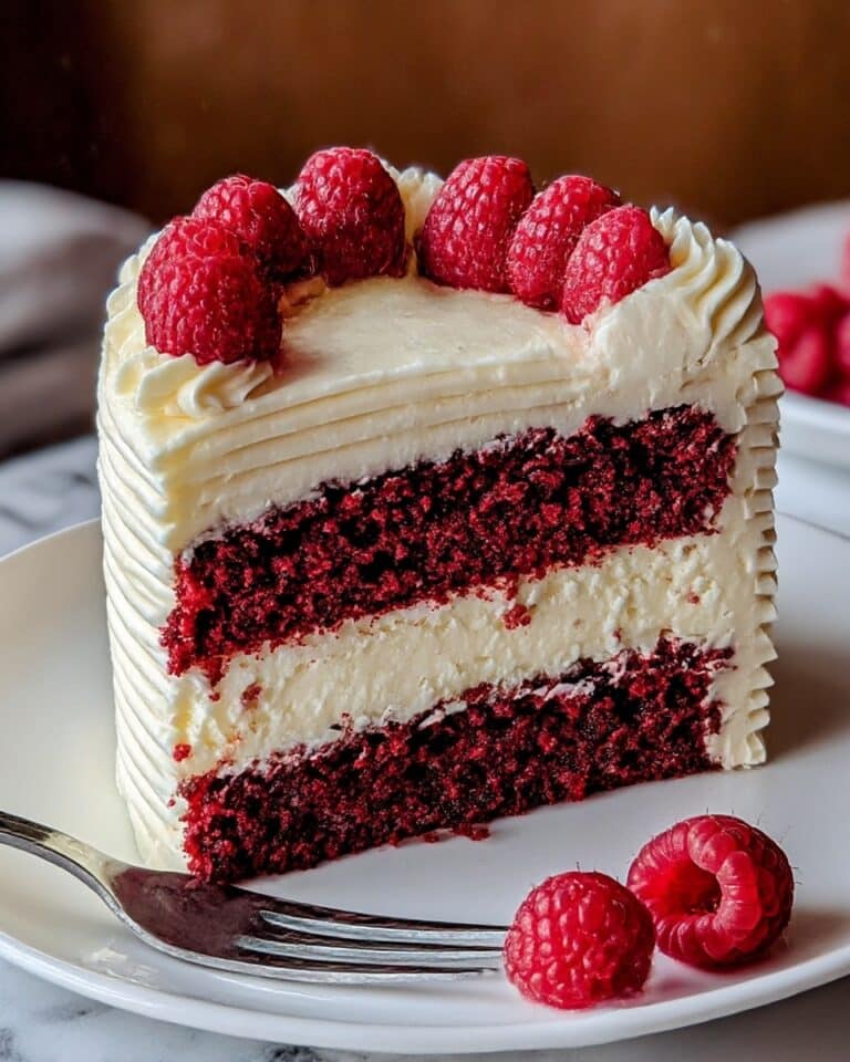White Chocolate Raspberry Dream Cake Recipe