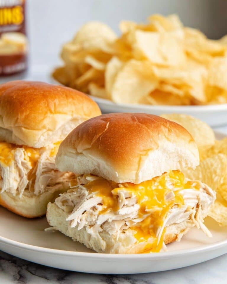 Jalapeno Popper Chicken Sliders Recipe