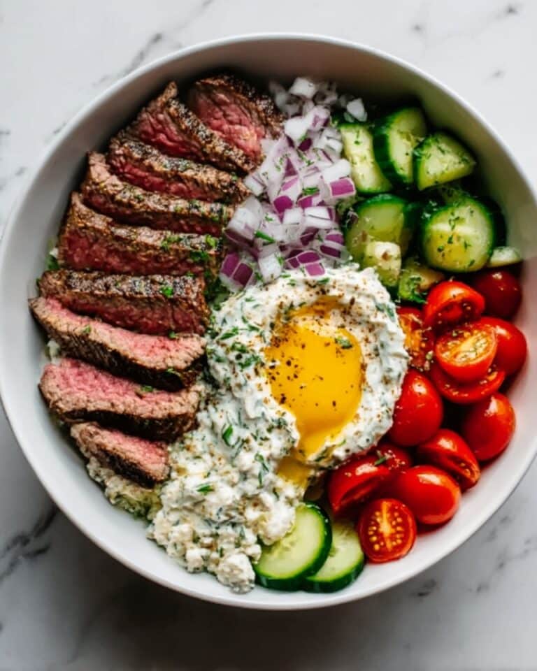 Mediterranean Steak Bowl Recipe