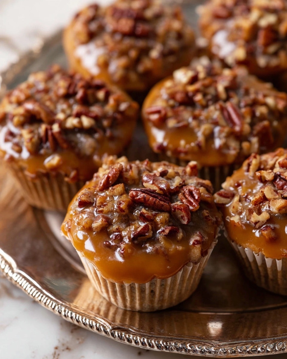 Mini Pecan Pie Cheesecakes Recipe - Recipe Image