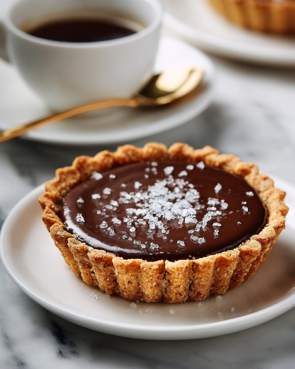 Dark Chocolate Ganache Tart Recipe - Recipe Image