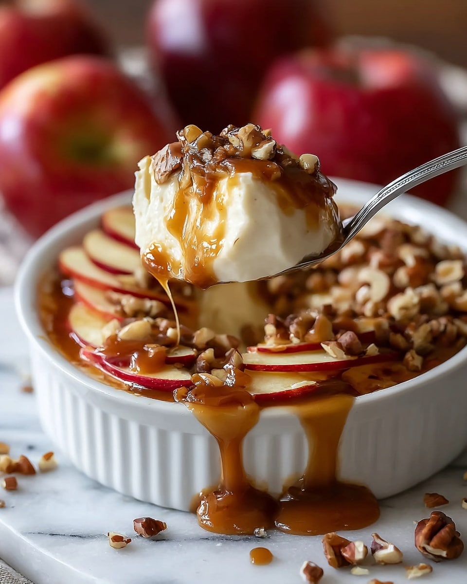 Caramel Apple Cheesecake Dip Recipe - Recipe Image