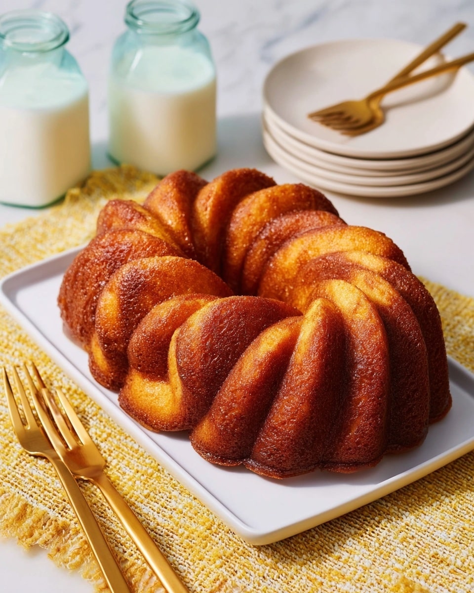 Pumpkin Swirl Cake Recipe - Recipe Image