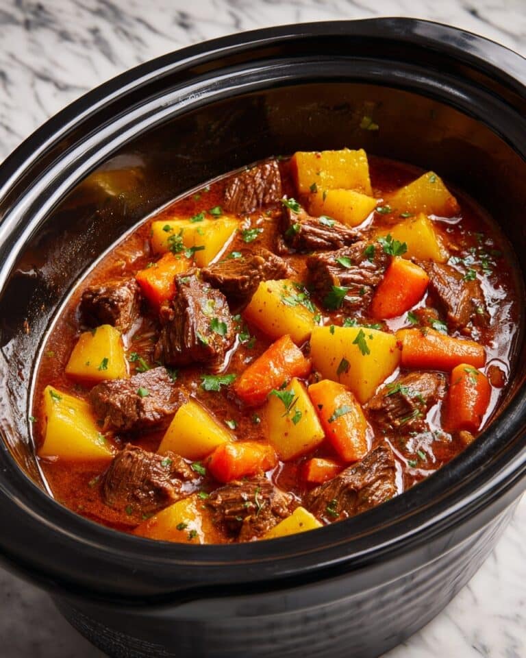 Slow Cooker Guinness Beef Stew Recipe